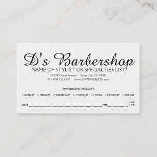 razor stripes appointment reminder