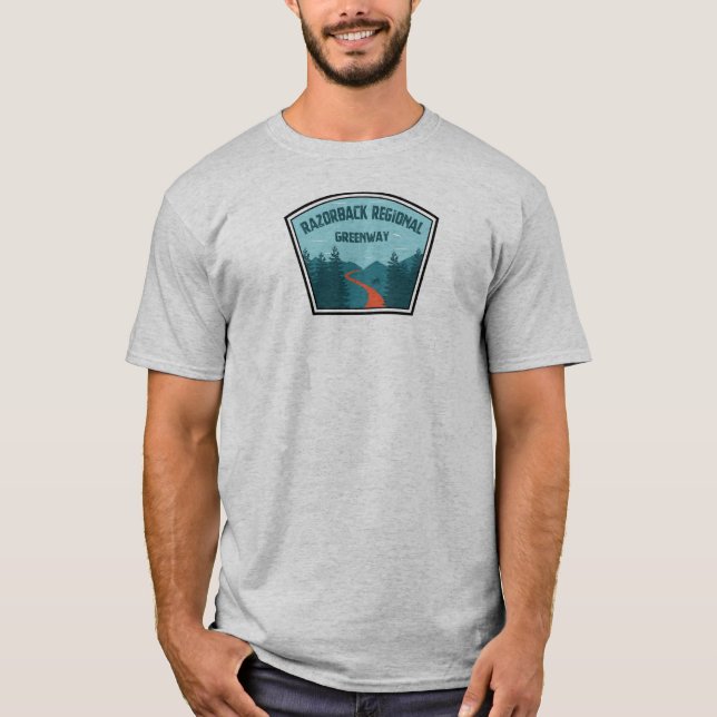 Razorback Regional Greenway T-Shirt (Front)