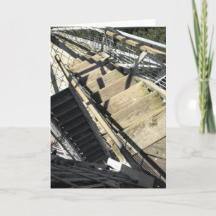 razorback tower in eureka springs holiday card