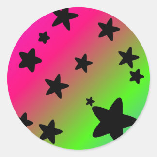 Razzle Classic Round Sticker