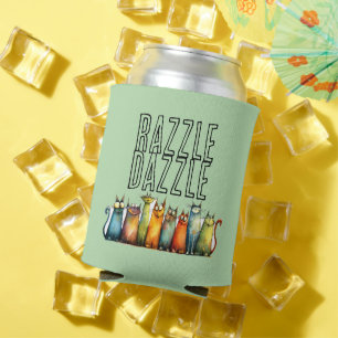 Razzle Dazzle Can Cooler