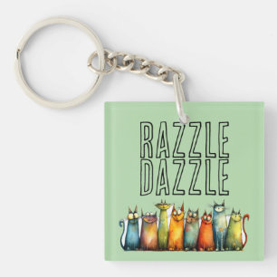 Razzle Dazzle Keychain