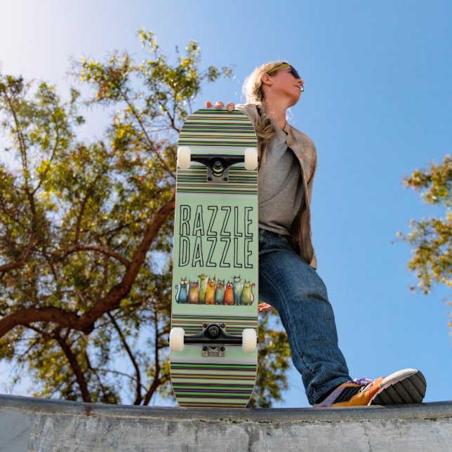 Razzle Dazzle Skateboard (Outdoor 1)