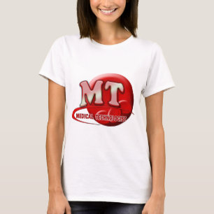 RBC MT LABORATORY SWOOSH LOGO - MEDICAL TECH T-Shirt