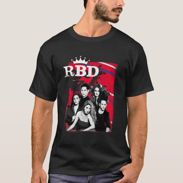 Rbd Rebelde Tour 2023 Rebelde Concert T-Shirt (Front)