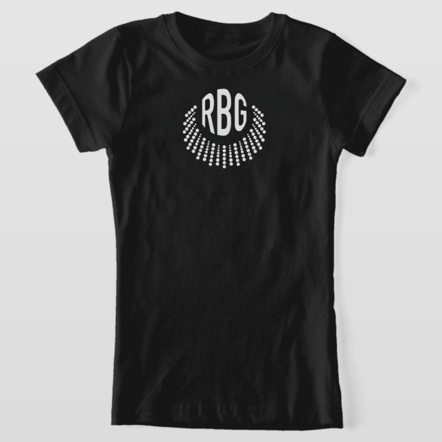 RBG Dissent Necklace | T-Shirt | Girls (Laydown)