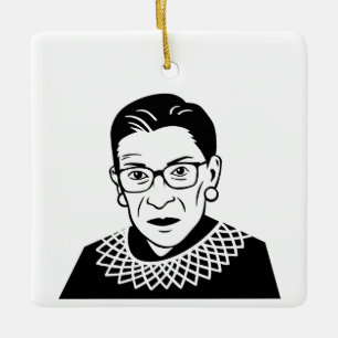 RBG Holidays Ceramic Ornament