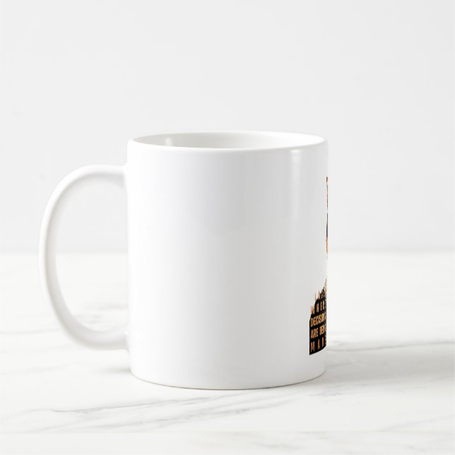 RBG I Dissent Ruth Bader Ginsburg Coffee Mug (Left)