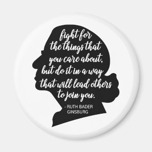 RBG quotes, Ginsburg quote, Ruth Bader Ginsburg Magnet