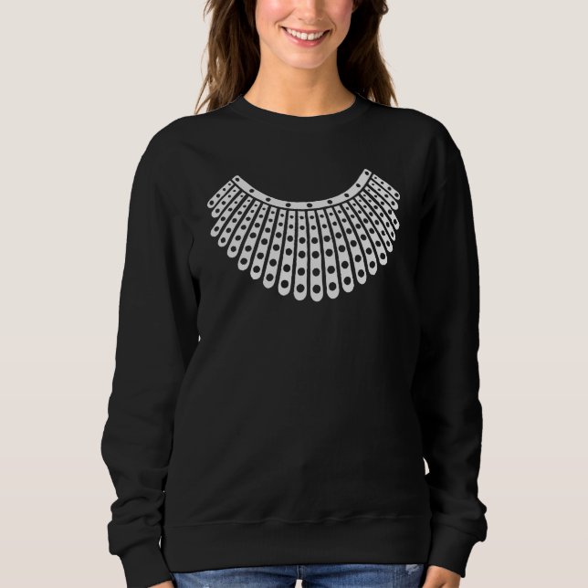 RBG Ruth Bader Ginsburg Dissenting Collar Sweatshirt (Front)