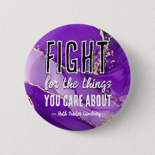 RBG Ruth Bader Ginsburg Quotes Feminist Liberal    6 Cm Round Badge