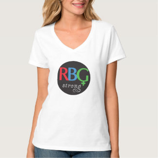 RBG Strong Women's V-Neck T-Shirt
