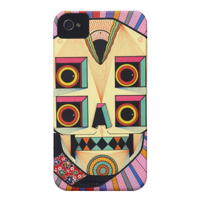 rbot skull Case-Mate iPhone case (Back)