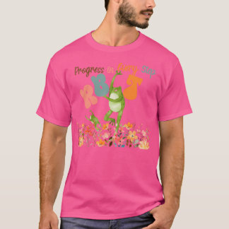 Rbt Cute Frog Floral Registered Behaviour Technici T-Shirt