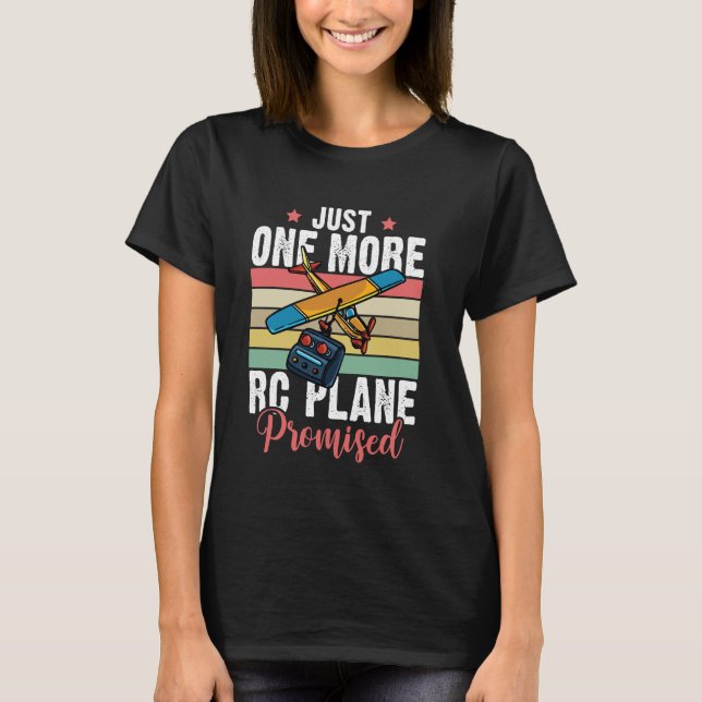 RC Aircraft Funny Flying Plane Beginner T-Shirt (Front)
