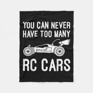 Rc Car Design For Men Women Kids Rc Race Car Lover Fleece Blanket