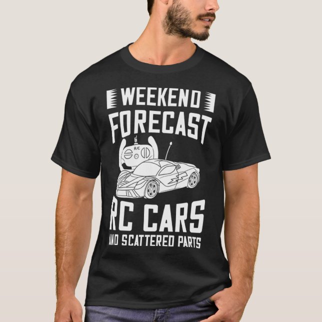 RC Car  Radio Remote Control Racing T-Shirt (Front)