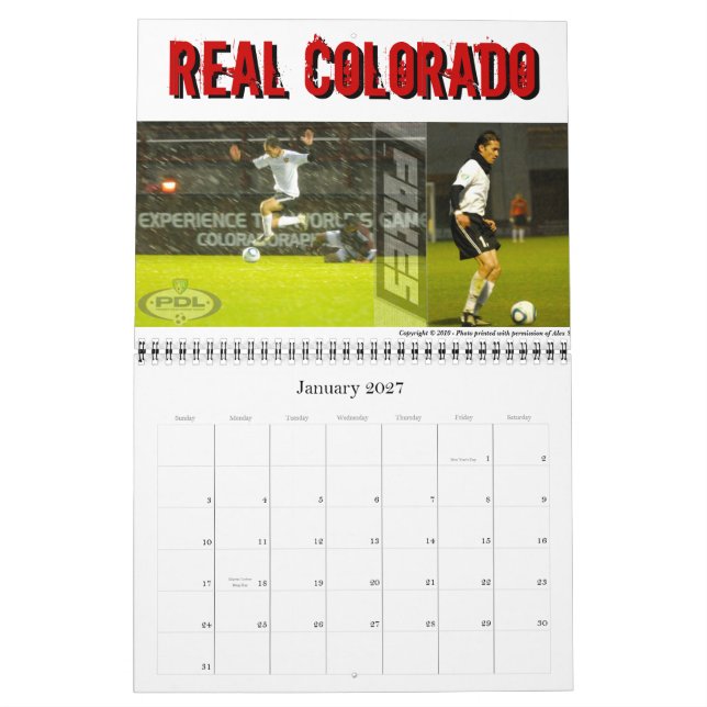 RC Foxes Get In The Hunt 2011 Calendar (Jan 2027)