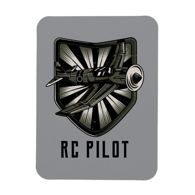 RC Pilot Magnet (Vertical)