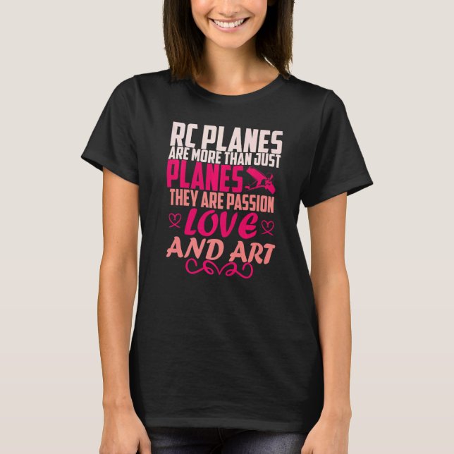 Rc Pilot Model Aeroplane Pilot Model Flight Rc Air T-Shirt (Front)