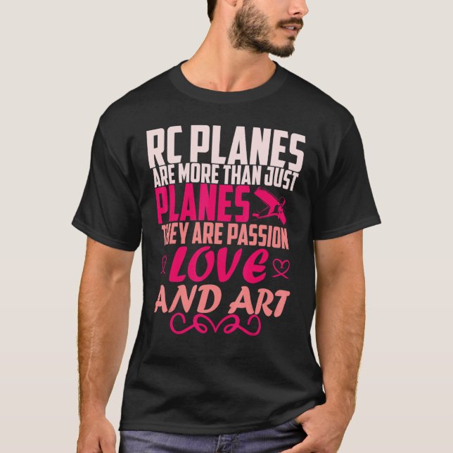 Rc Pilot Model Aeroplane Pilot Model Flight Rc Air T-Shirt (Front)