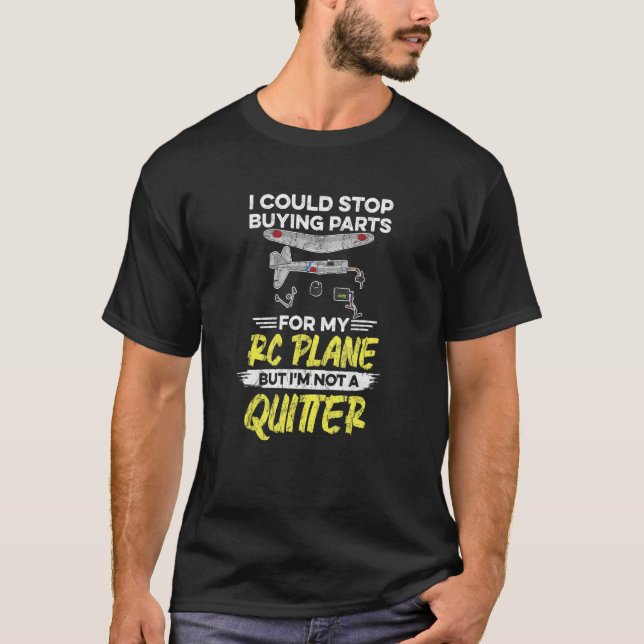 Rc Plane Model Flight For A Rc Plane Pilot T-Shirt (Front)