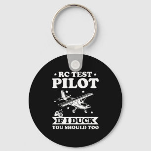 Rc Test Lot If I Dodge You Should Too Flying Humor Key Ring