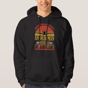 Rc Test Pilot Model Aeroplane Pilot Model Flight R Hoodie