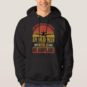Rc Test Pilot Model Aeroplane Pilot Model Flight R Hoodie