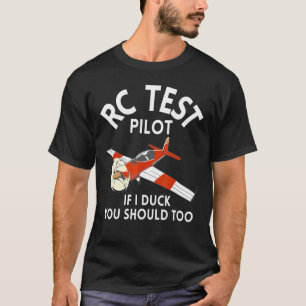RC Test Plane Model Aeroplane Aviation Aircraft T-Shirt