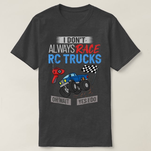 Rc Truck Monster Car Remote Control2379 T-Shirt (Design Front)