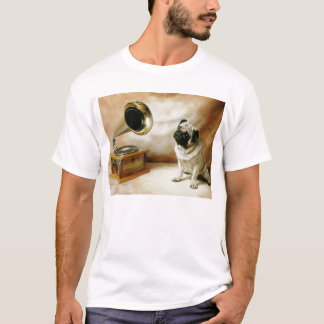 RCA Grammaphone Pug T-Shirt