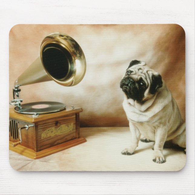 RCA Pug Mousepad (Front)