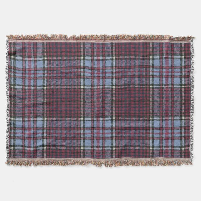 RCAF-M Original Tartan Throw Blanket (Front)