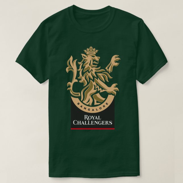RCB Royal Challengers Bangalore T-Shirt (Design Front)