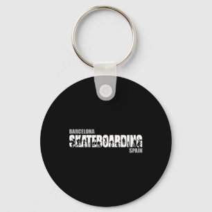Rcelona Skateboarder Urn Skateboarding 1 Key Ring