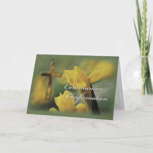 RCIA Communion and Confirmation Congratulations Card