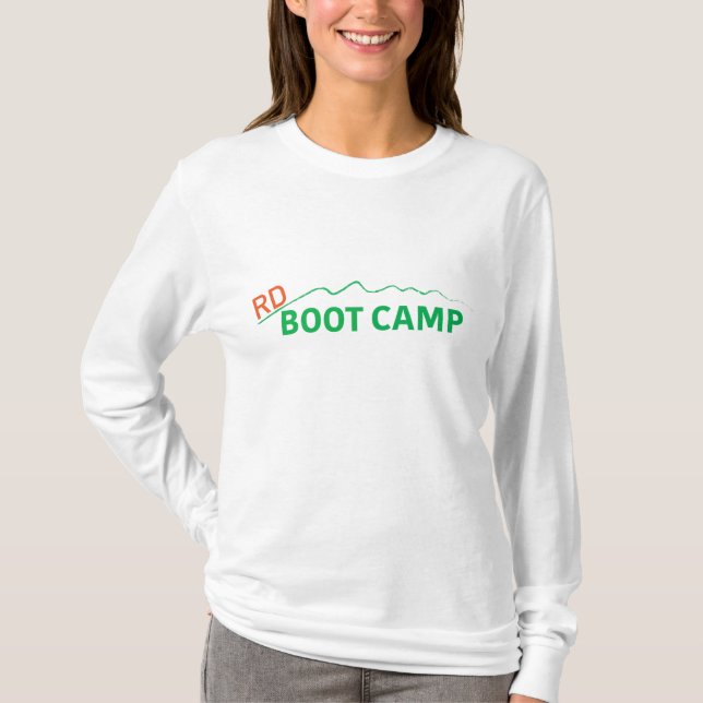 RD Boot Camp Logo Shirt Women long sleeve (Front)