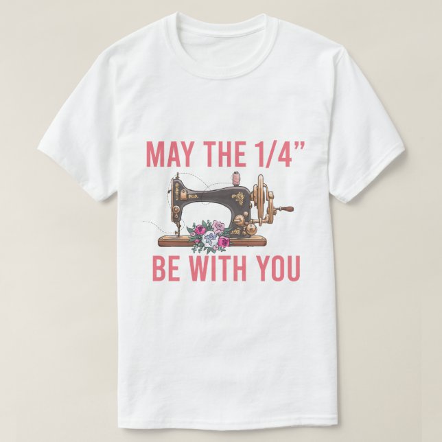 RD May The 1 4 Be With You Shirt, Quilting Shirt (Design Front)