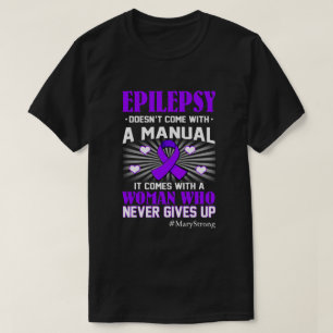 RD Personalised Epilepsy Shirt, Epilepsy Awareness T-Shirt