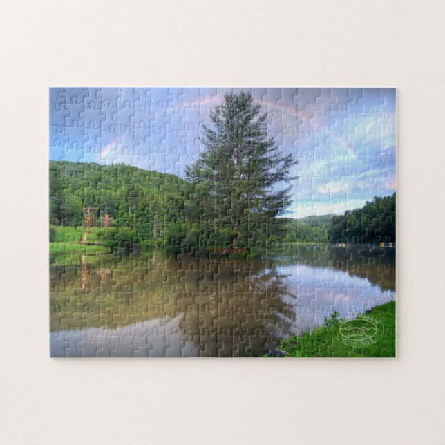 RD_RAINBOW_11x14 Jigsaw Puzzle (Horizontal)