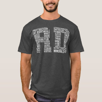 RD Words Registered Dietician Dietician Food T-Shirt