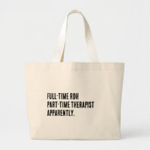 RDH and Therapist gift tote bag- dental hygienist 