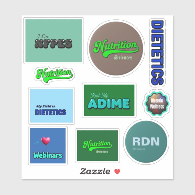 RDN Stickers - Variety Page 5 + ADIME (Sheet)