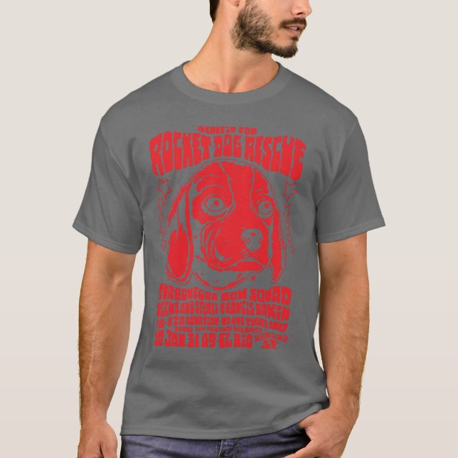 RDR Benefit  Show (red) T-Shirt (Front)