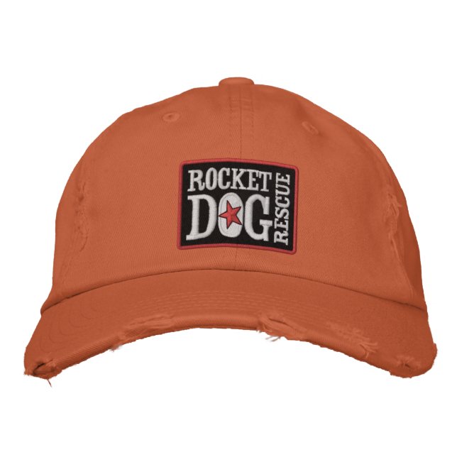 RDR Logo (red, blk, wht) Embroidered Hat (Front)