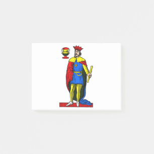 Re di Coppe Post-it Notes