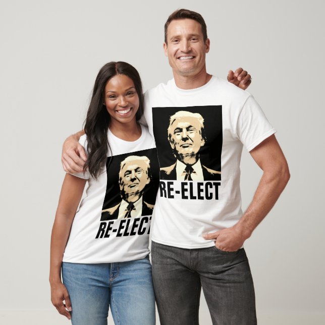 RE-ELECT DONALD TRUMP T-Shirts (Unisex)