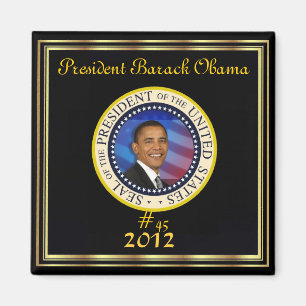 RE-ELECT PRESIDENT OBAMA 2012 MAGNET