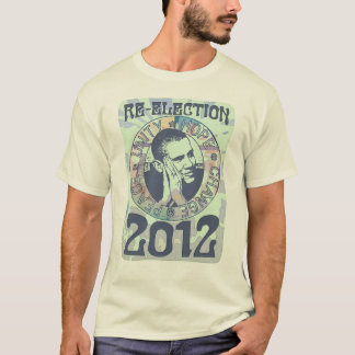 Re-Elect President Obama Election 2012 Gear T-Shirt